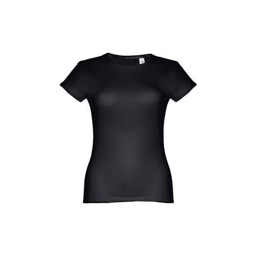 THC SOFIA. T-shirt ceinturé en coton pour femme