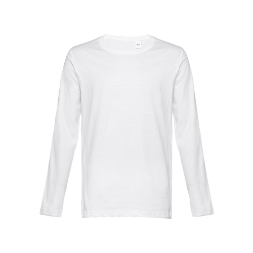 THC BUCHAREST WH. T-shirt en coton à manches longues pour hommes