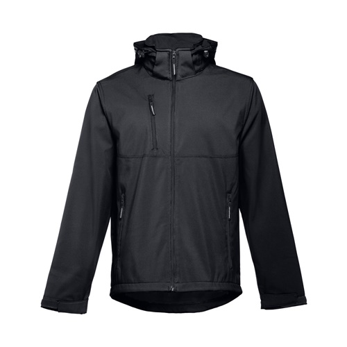 THC ZAGREB. Veste softshell pour homme en polyester et élasthanne