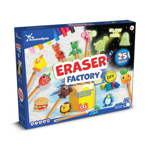 RUBBER FACTORY. Fabriquer vos gommes, idéal pour enfants