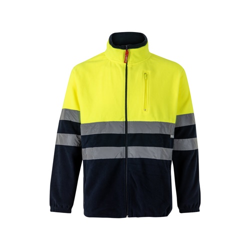 VL EROS LARGE. Veste polaire bicolore (280g/m²), en polyester (100%)