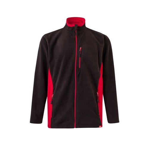 VL GERAS. Veste polaire bicolore (220g/m²) en polyester (100%)