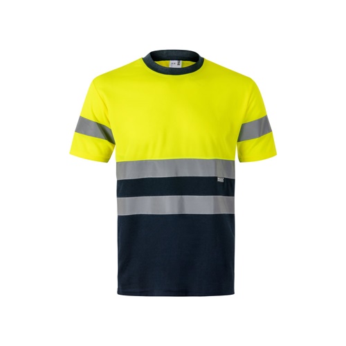 VL BRAHMA LARGE. T-shirt technique bicolore (140g/m²), en polyester (100%)