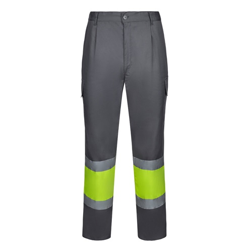 VL ARTEMIS. Pantalon bicolore en sergé (190g/m²), en coton (20%) et polyester (80%)