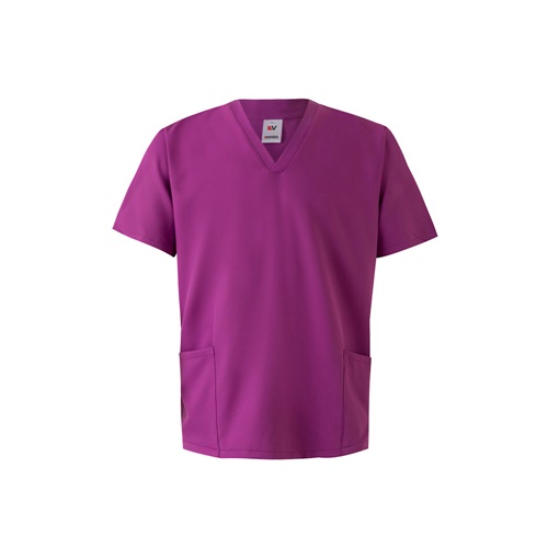 VL FLORA. Tunique à manches courtes (140 g/m²) en microfibre 100 %