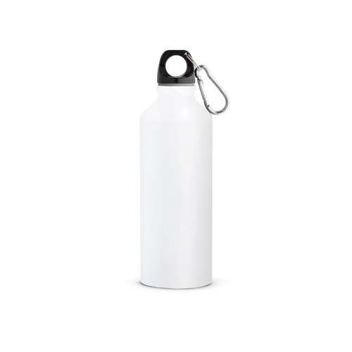 RE-LANDSCAPE M. Gourde en aluminium recyclé (100% rAL) avec mousqueton 530 ml