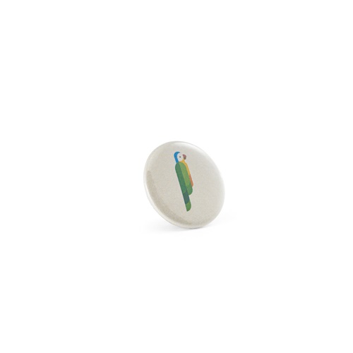 Button P'IN 1. Button P'IN 1. Pin's rond avec épingle