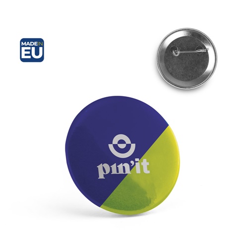 Button P'IN 6. Button P'IN 6. Pin's rond avec épingle