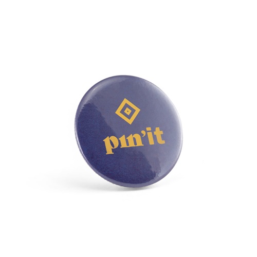 Button P'IN 8. Button P'IN 8. Pin's rond avec doubles fermetures magnétique