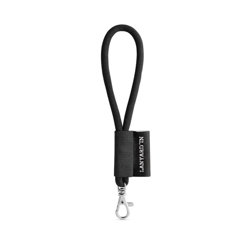 SET Lanyard TUBE Short (Ø 7 mm) avec mousqueton à doigt de 9 mm