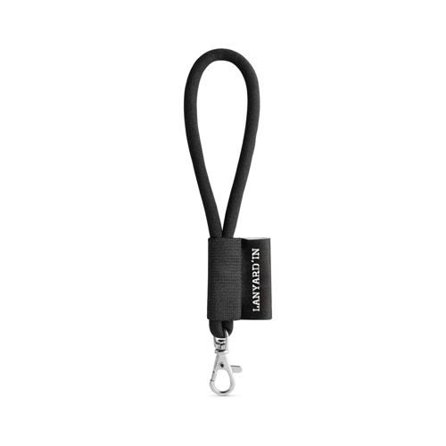 SET Lanyard TUBE Short (Ø 7 mm) avec mousqueton à doigt de 9 mm