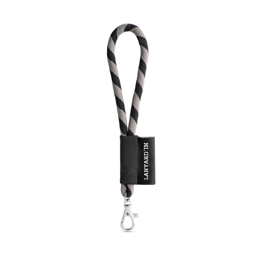 SET Lanyard TUBE Short (Ø 7 mm) avec mousqueton à doigt de 9 mm