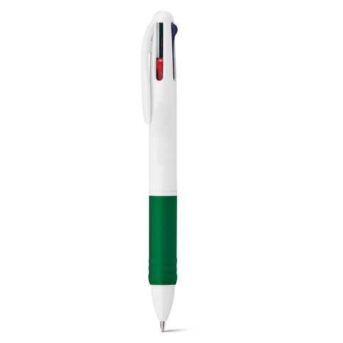 Stylo bille avec écriture multicolore 4 en 1