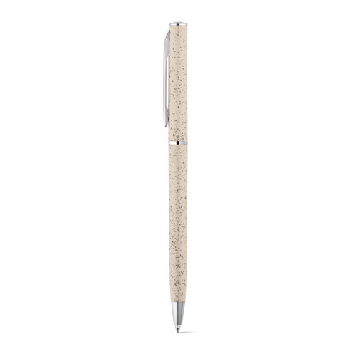 Stylo en fibre de paille de blé et ABS avec mécanisme twist