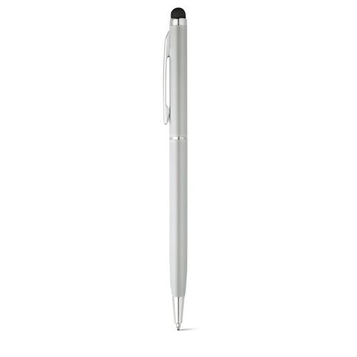 Stylo en aluminium avec mécanisme twist et embout tactile