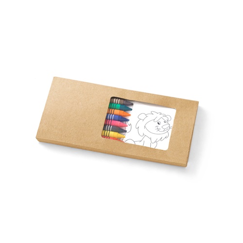 Set de coloriage livré dans un étui cartonné