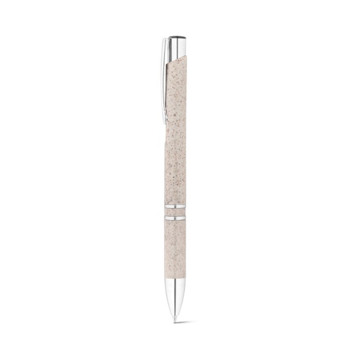 BETA WHEAT. Stylo bille en paille de blé et ABS avec attache