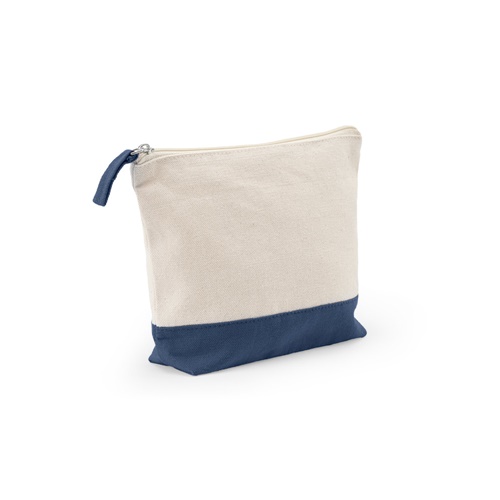 Trousse à cosmétiques 100 % coton (340 g/m²) bicolore