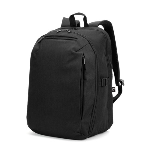 Sac avec un compartiment à ouverture complète en polyester recyclé haute densité 300D 16 pouces