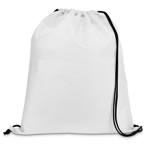 Sac à dos 210D avec cordons de serrage noirs