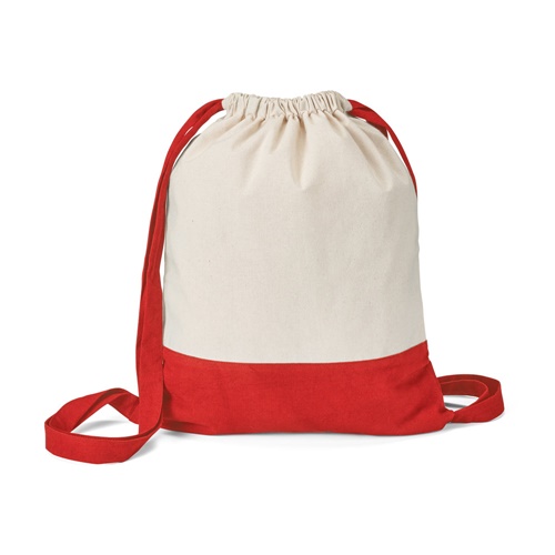 Sac type sac-à-dos 100% coton (180 g/m²)