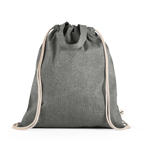 Sac à dos avec coton recyclé (70%) et polyester (30% rPET) (140 g/m²)