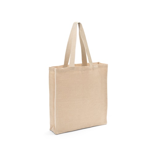 Sac à dos en juco (275 g/m²) 100% coton (120 g/m²) avec poche intérieure