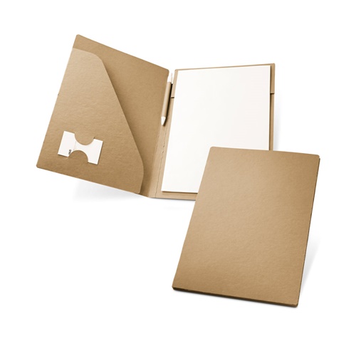 Porte-documents papier recyclé A4 en papier 100 % recyclé (450 g/m²)