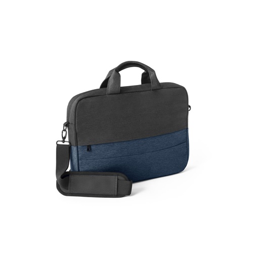 Sacoche matelassée pour ordinateur portable 15" en polyester recyclé haute densité 600D