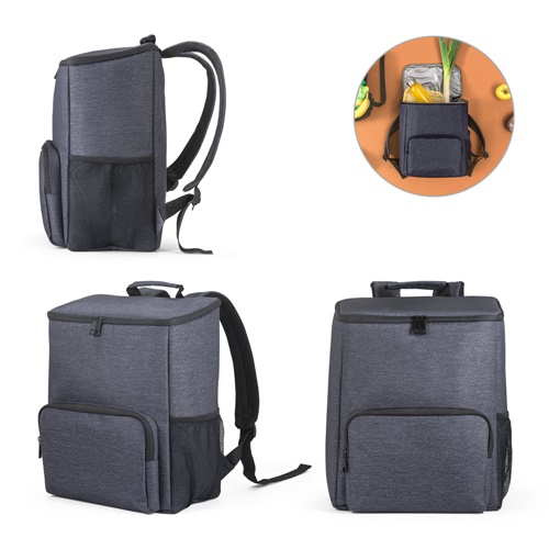 BOSTON COOLER. Sac à dos thermique en nylon 2Tone 14 L