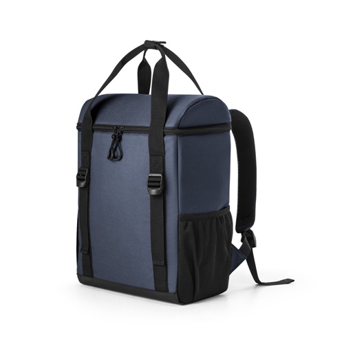 ROMA L. Sac à dos isotherme rembourré en polyester recyclé 600D ripstop 16 L