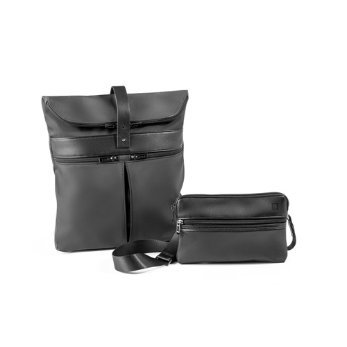 ROVER BACKPACK. Sac à dos en microfibre et PU