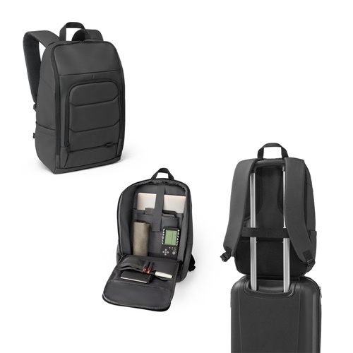 Sac à dos pour ordinateur portable en polyester recyclé 600D haute densité 16"
