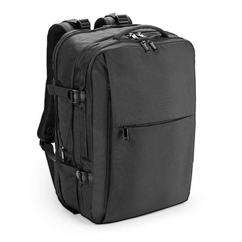 Sac à dos de voyage en polyester 600D recyclé haute densité pour ordinateur portable de 17.3 pouces