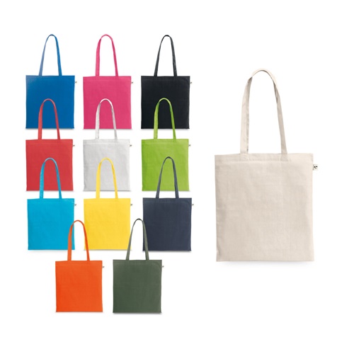 Sac fabriqué à partir de coton recyclé (70%) et polyester (30% rPET) (150 g/m²)