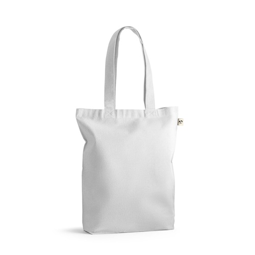 Sac (220 g/m²) en coton (50%), coton recyclé (30%) et polyester (20% rPET)