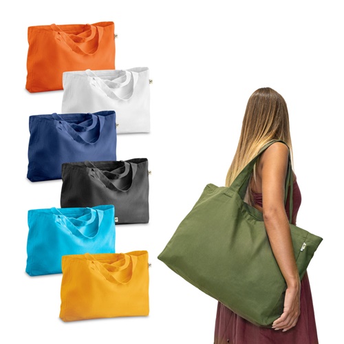 Sac en coton (50%), coton recyclé (30%) et polyester (20% rPET) (280 g/m²)