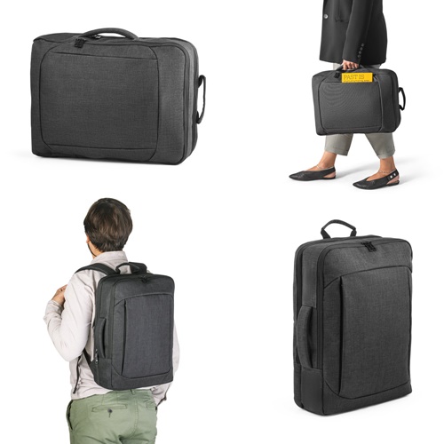 Sac à dos 2 en 1 en polyester 600D pour ordinateur 15'6"