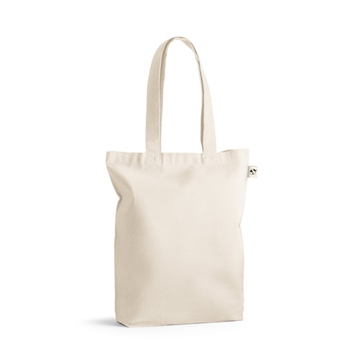 Sac en coton (50%), coton recyclé (30%) et polyester (20% rPET) (220 g/m²)
