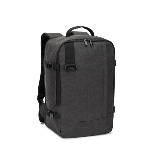 Sac à dos conforme aux dimensions requises par les compagnies aériennes, en polyester recyclé 600D haute densité