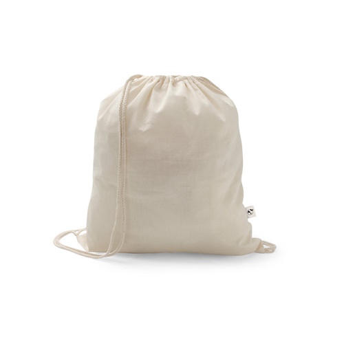 Sac à dos en coton recyclé (70%) et polyester (30% rPET) (150 g/m²)