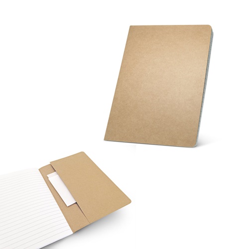 Bloc-notes A5 avec feuilles lignées