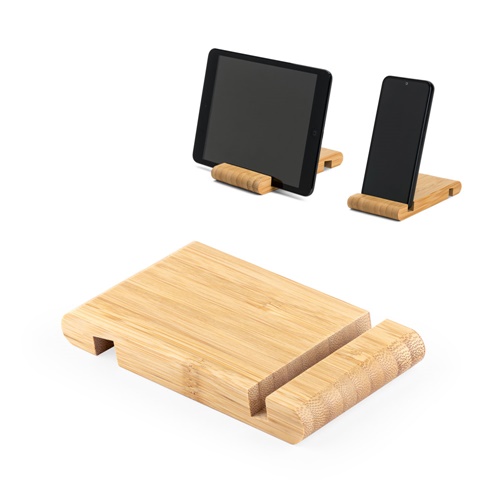 Support de téléphone portable en bambou