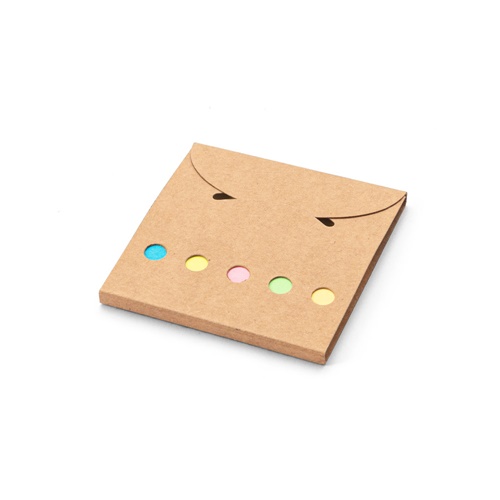 Set de bureau 2 en 1, fabriqué à partir de papier 100 % recyclé, avec 6 blocs-notes autocollants