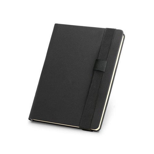 Bloc-notes A5 en PU avec pages non lignées de couleur ivoire