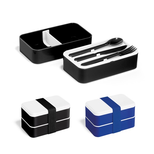 Lunch Box. Boîte à lunch en PP et PS de 680 mL