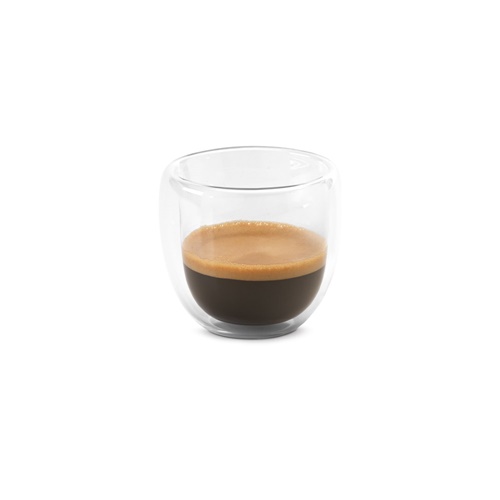 Set à café en verre borosilicaté avec 2 verres