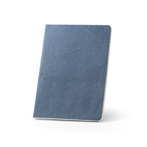COFFEEPAD SEMI-RIGID. Bloc-notes A5 avec couverture semi-rigide fabriquée à partir de déchets de coques de café (65%)