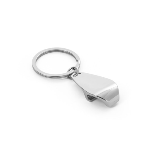 Porte-clés decapsuleur en métal