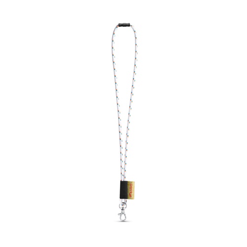 SET Lanière NAUTIC Longue (Ø 7 mm) avec mousqueton à porte de 9 mm et fermoir de sécurité Ø 7 mm